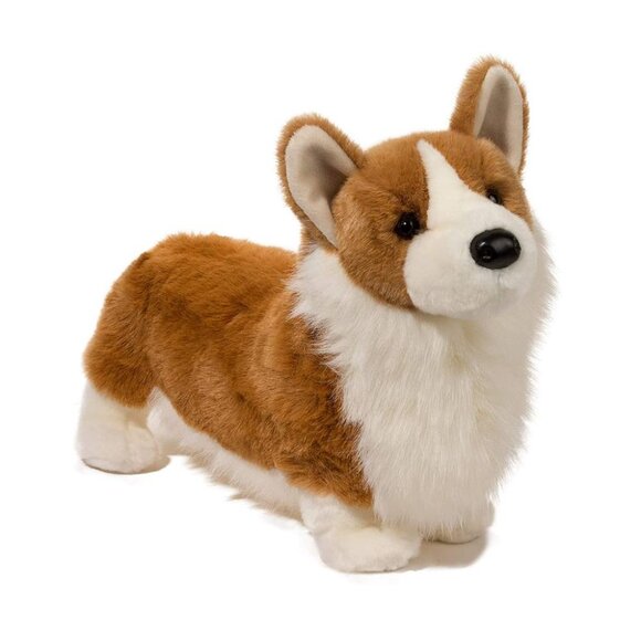 New w/Tag-Douglas Plush Dog Corgi Chadwick Stuffed Animal 17" - Picture 1 of 15